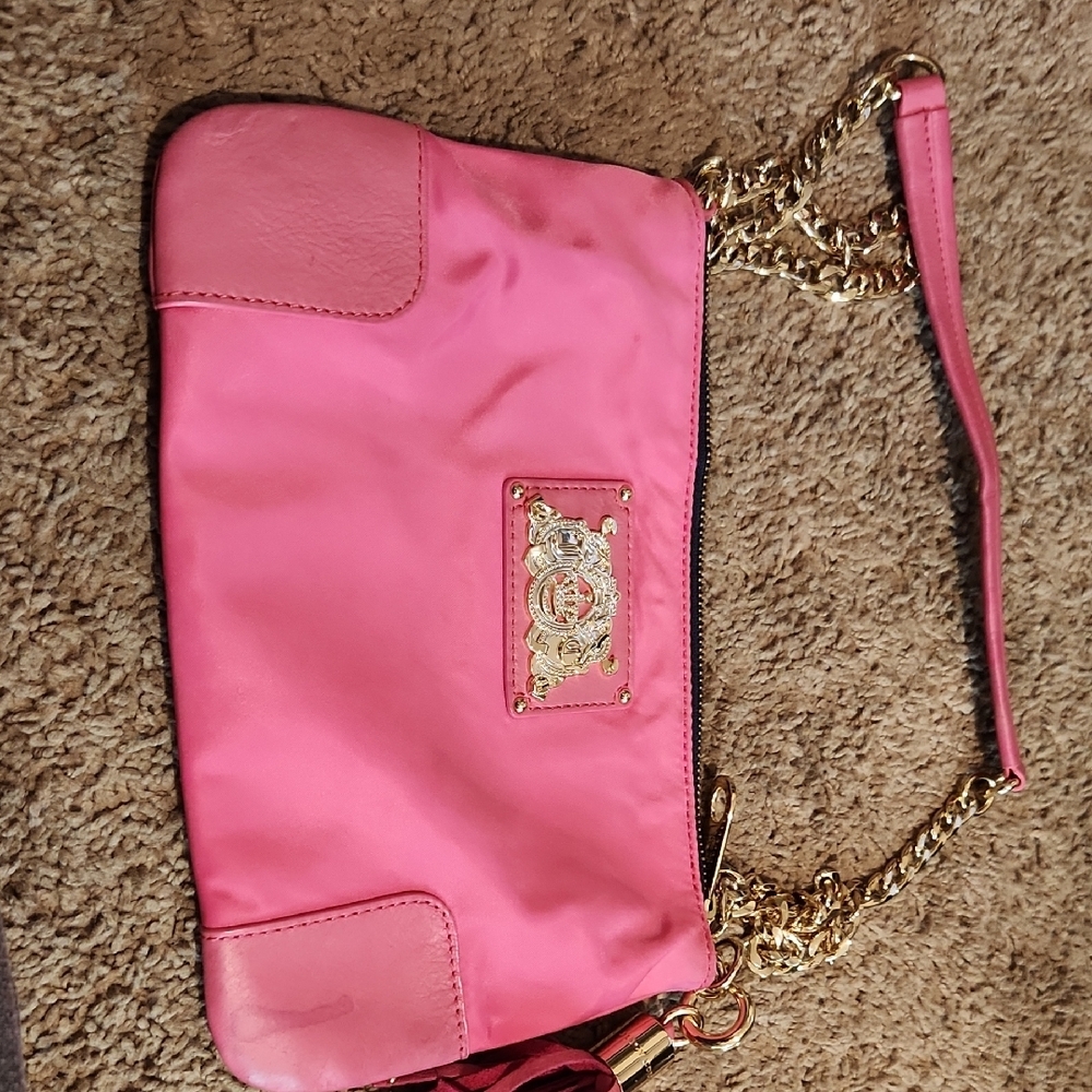 Pink Designer Chain Strap Bag